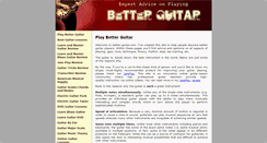 Desktop Screenshot of better-guitar.com
